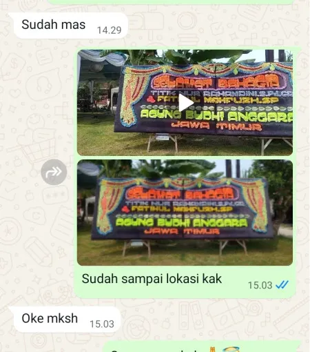 Pengiriman Papan Bunga Cileungsi