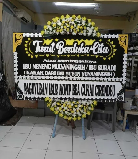 Papan Bunga Duka Cileungsi