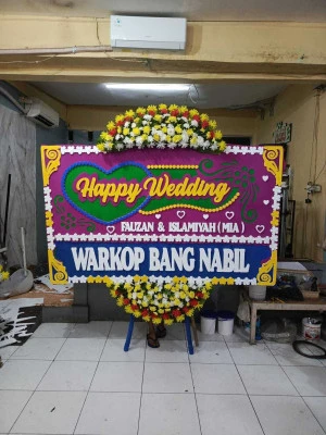 Papan Bunga di Cileungsi