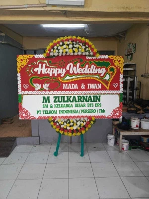 Papan Bunga di Cileungsi