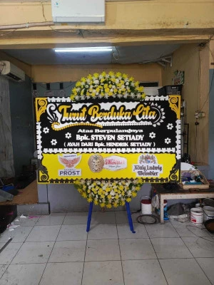 Papan Bunga di Cileungsi