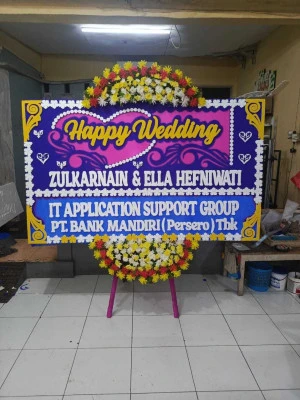 Papan Bunga di Cileungsi